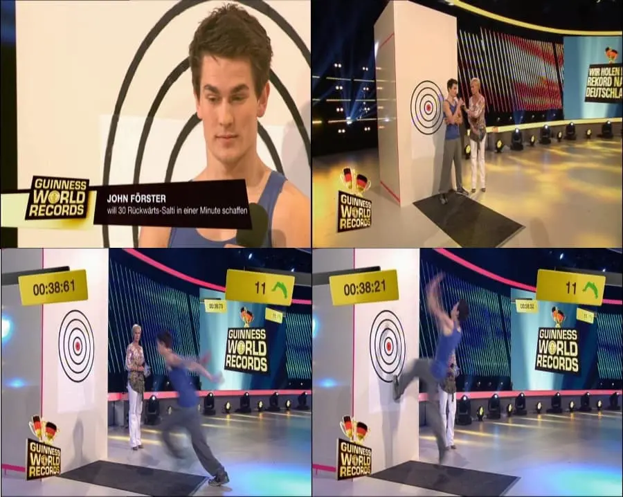 John Förster – Guinness World Records RTL2 TV-Sendung